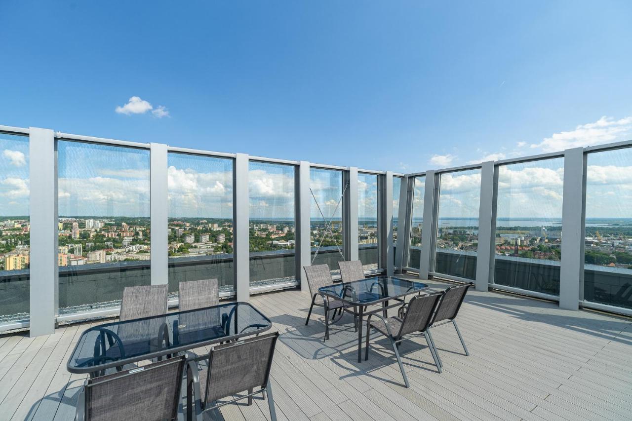Comfy Apartments 4-5Th Floor Hanza Tower - Sauna & Pool Estetino Exterior foto